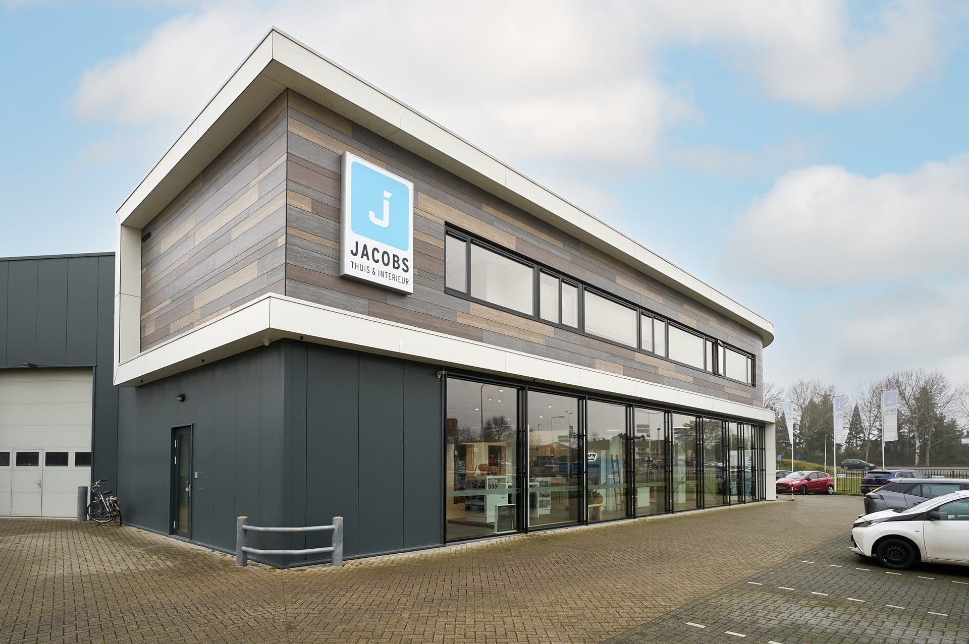 Jacobs medewerker aan het werk